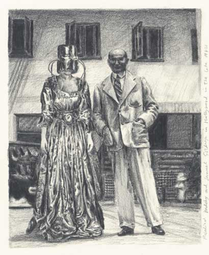 Suzanne Treister, Hexen 2039/GRAPHITE/Rosalind Brodsky and Sam Goldwyn in Hollywood in the late 1940s