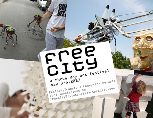 Free City - Flint Public Art Project