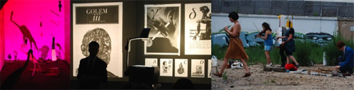 Pictured left to right: Tom Thayer, Alexandre Singh, Joanna Malinowska