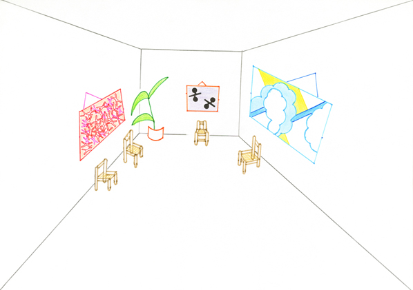 Elvire Bonduelle, Les dessins à la règle - 2012