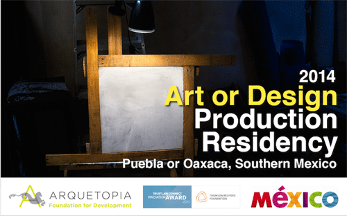 Art, Design, or Photography Production Residency – Puebla or Oaxaca