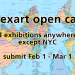 OPEN CALL: apexart International Open Call 2018-19