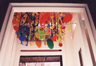 Hallway Project (gallery entryway), PS 122 Gallery, NY, NY