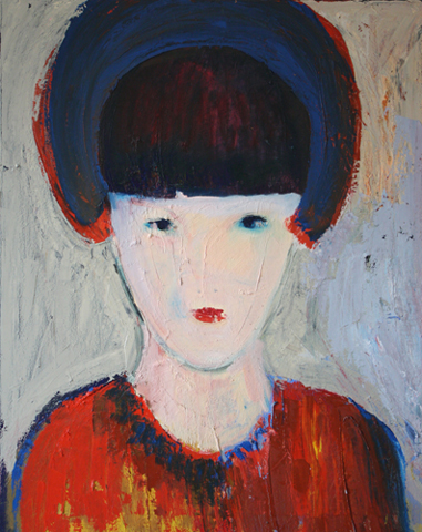 Without titel, oil on canvas, 80x100 cm, 2011<br class=