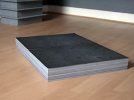 Stumbling Block; Off-set litho print pile Ed. 1500