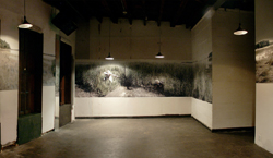 Big Game, 2004  Installation view @ Snakeshow, NY.