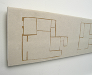 homey(detail) - carved sheetrock, 2006