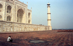 Courtyard Man Alone, 2006, C-Print, 20" x 24"