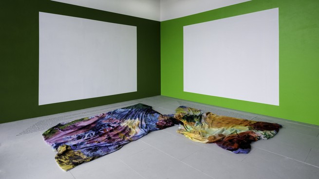 'Paintings Don't Cast Shadows', 2014<br/>Installation Detail<br/>Photography by Puiyin Wong<br/>