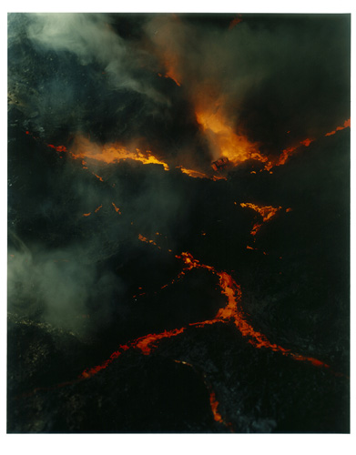 Sonja Braas, Lava Flow (The Quiet of Dissolution), 2005<br/>C-Print behind Diasec, wooden frame, 185 x 150 cm<br/>Edition 8 + 2 AP<br/>
