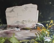 Wall of a living room in Poland.150x120cm.2011.