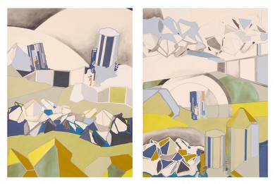 Growth (diptych), 2014